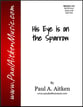 His Eye is on the Sparrow SATB choral sheet music cover